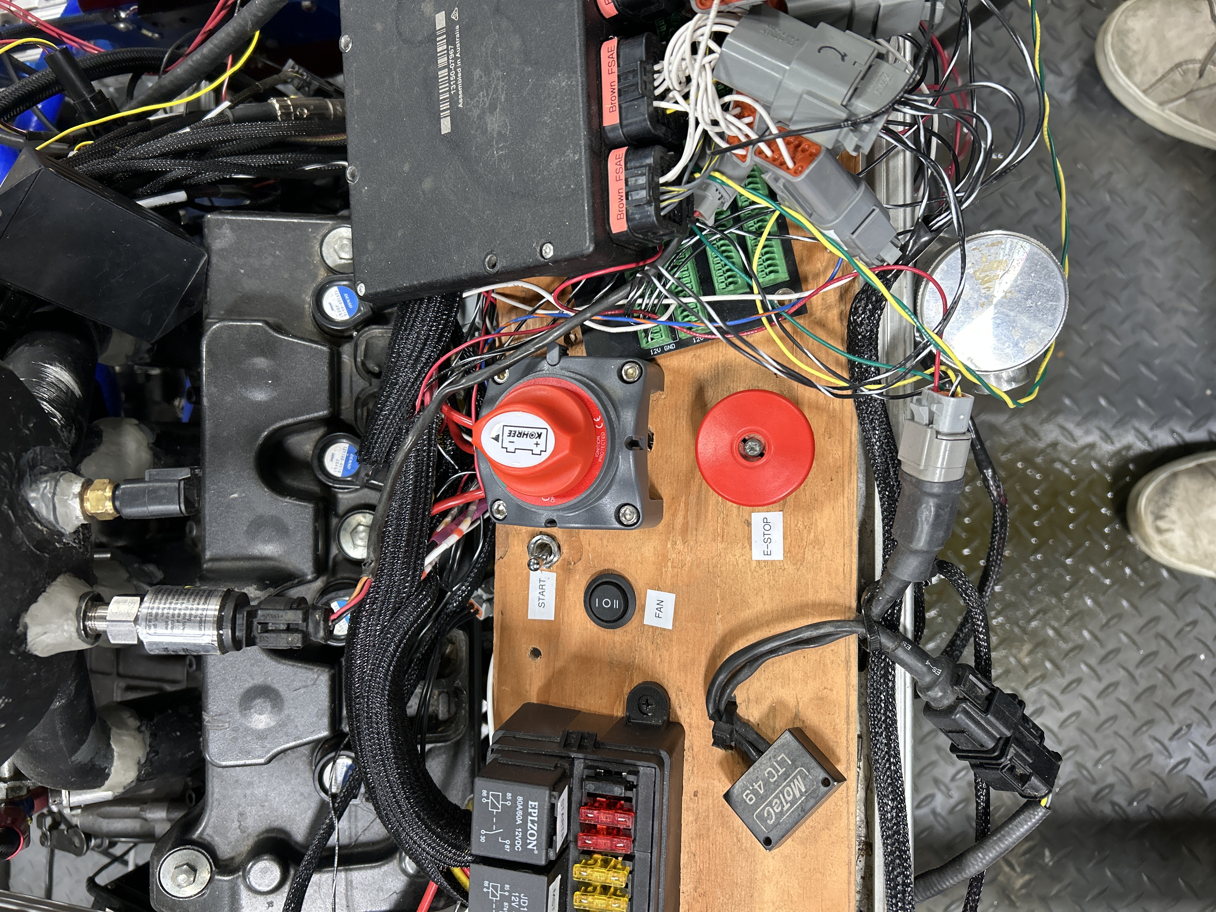 Rev 1 electronics board